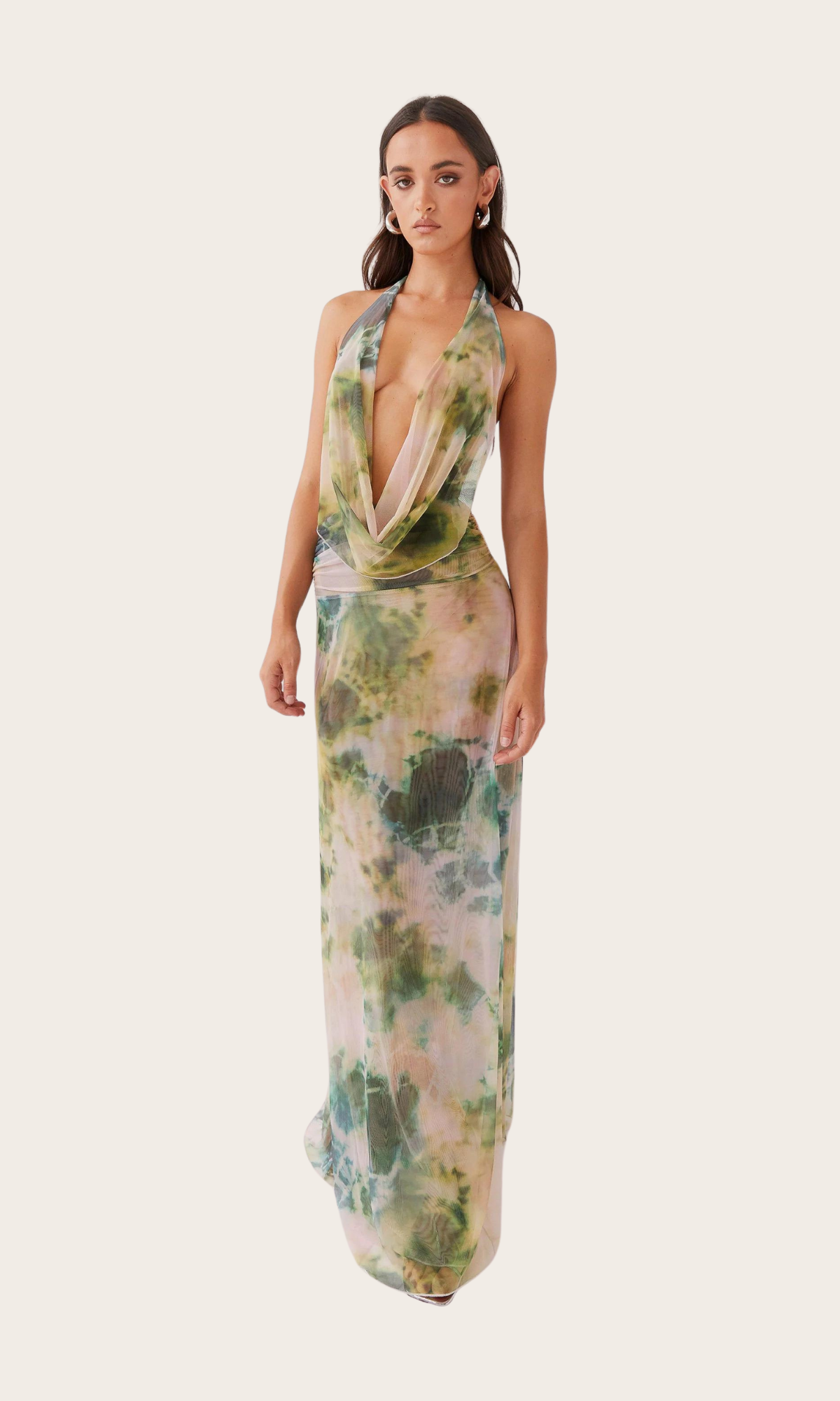 EDEN Set: Elegantes Maxi Set mit Tie-Dye-Print