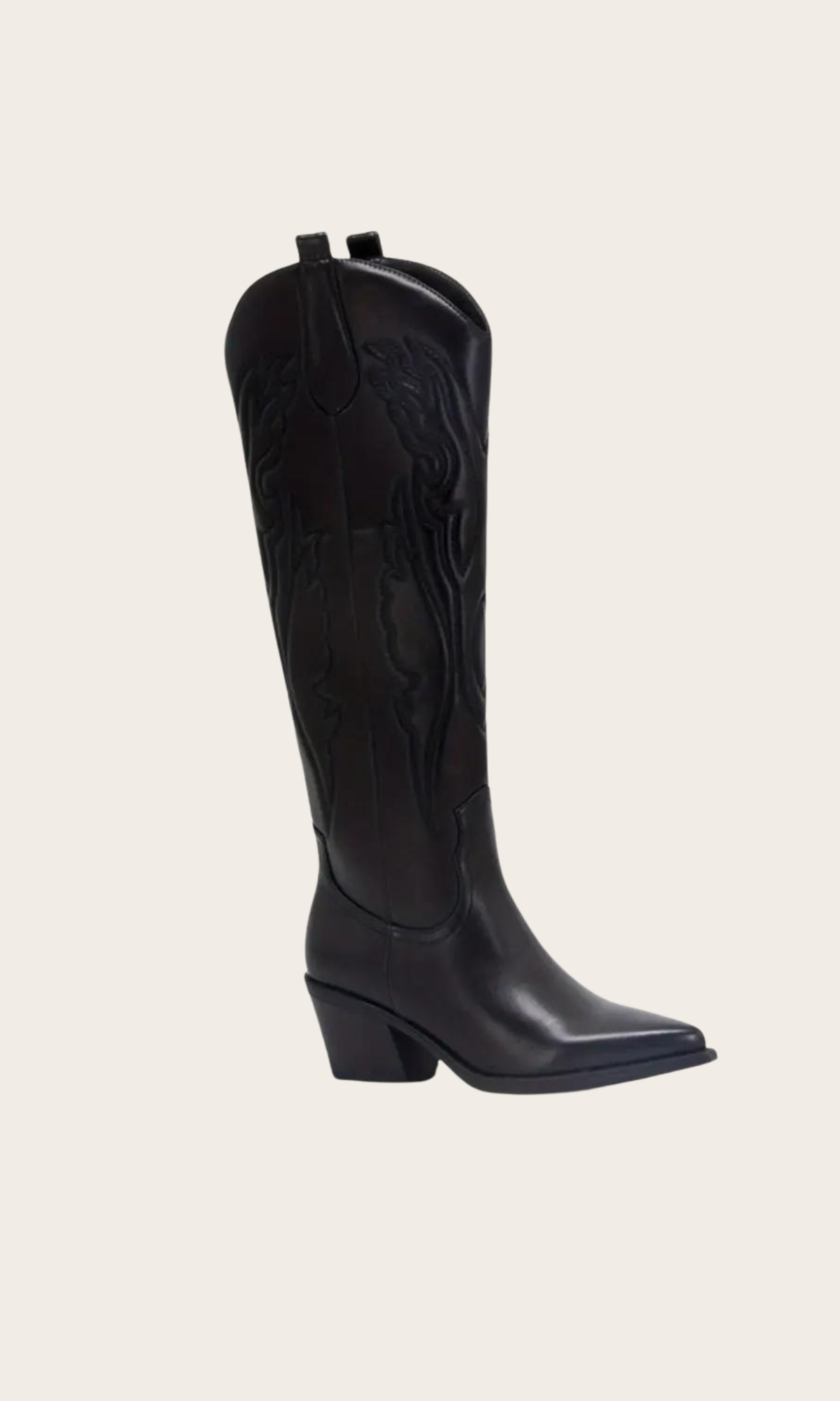 SAGE – Schwarze Cowboy Boots