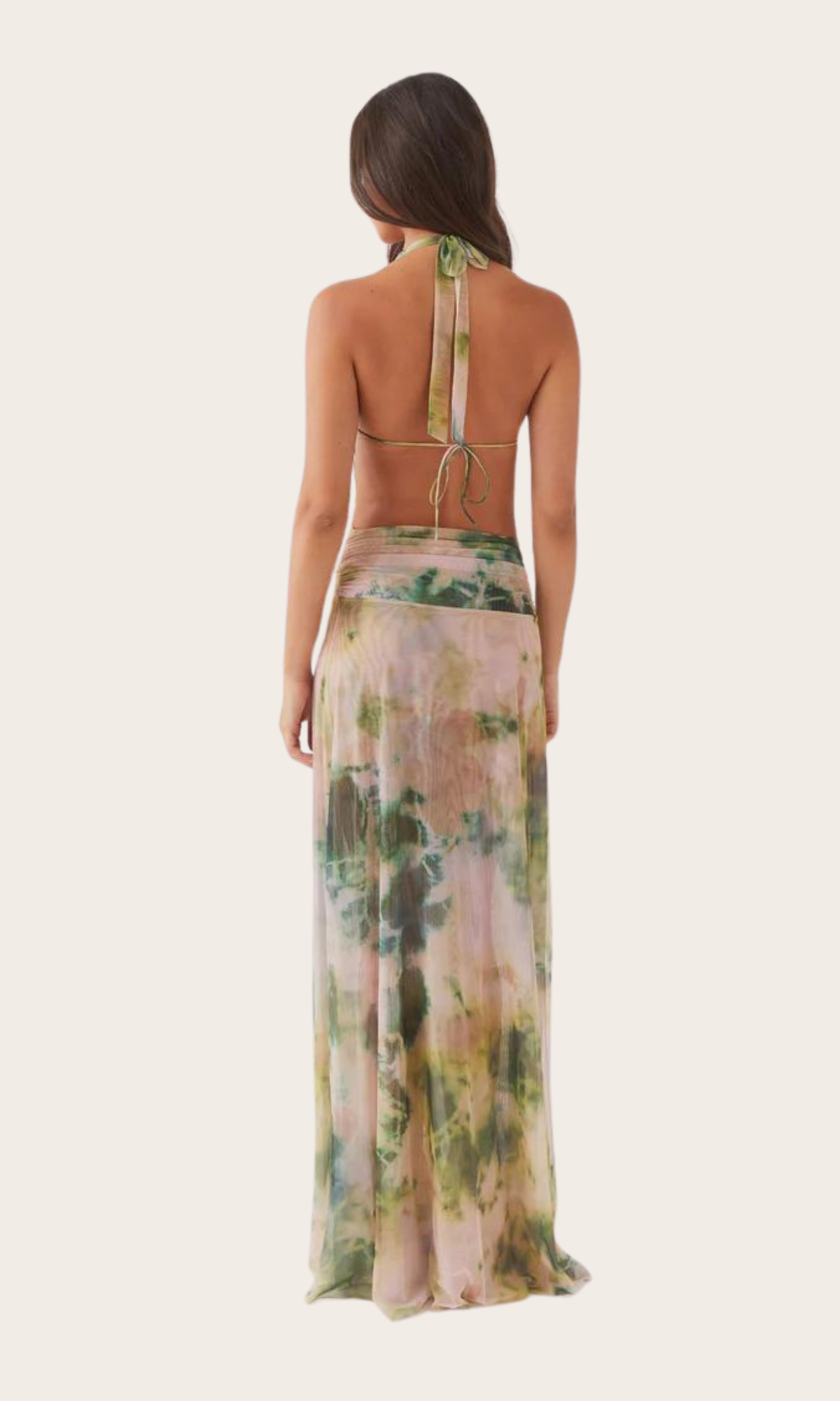 EDEN Set: Elegantes Maxi Set mit Tie-Dye-Print